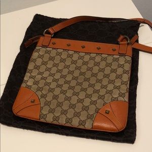Authentic Vintage Gucci Cross Body Bag